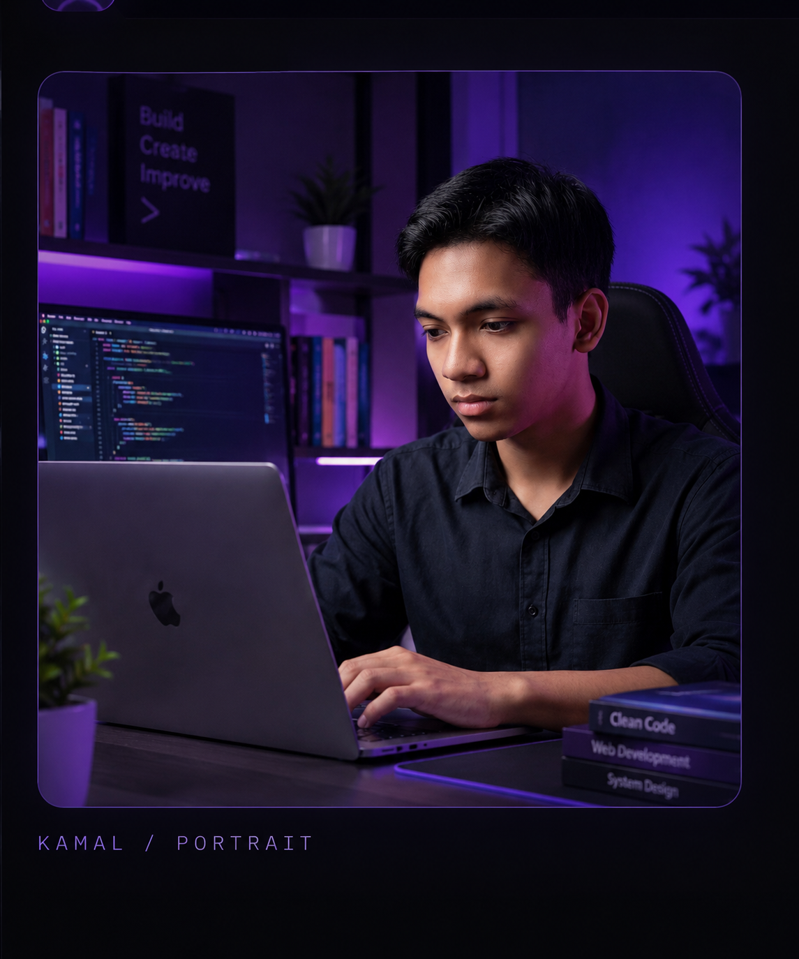 Kamal Krishna at work — workspace photo 1